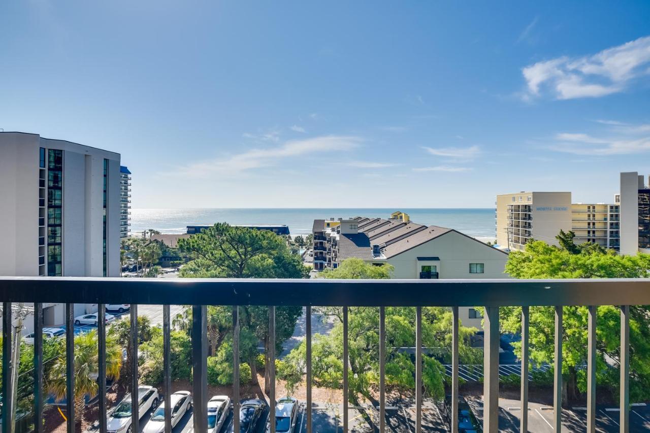 Myrtle Beach Condo With Ocean View And Pool Access! Екстериор снимка