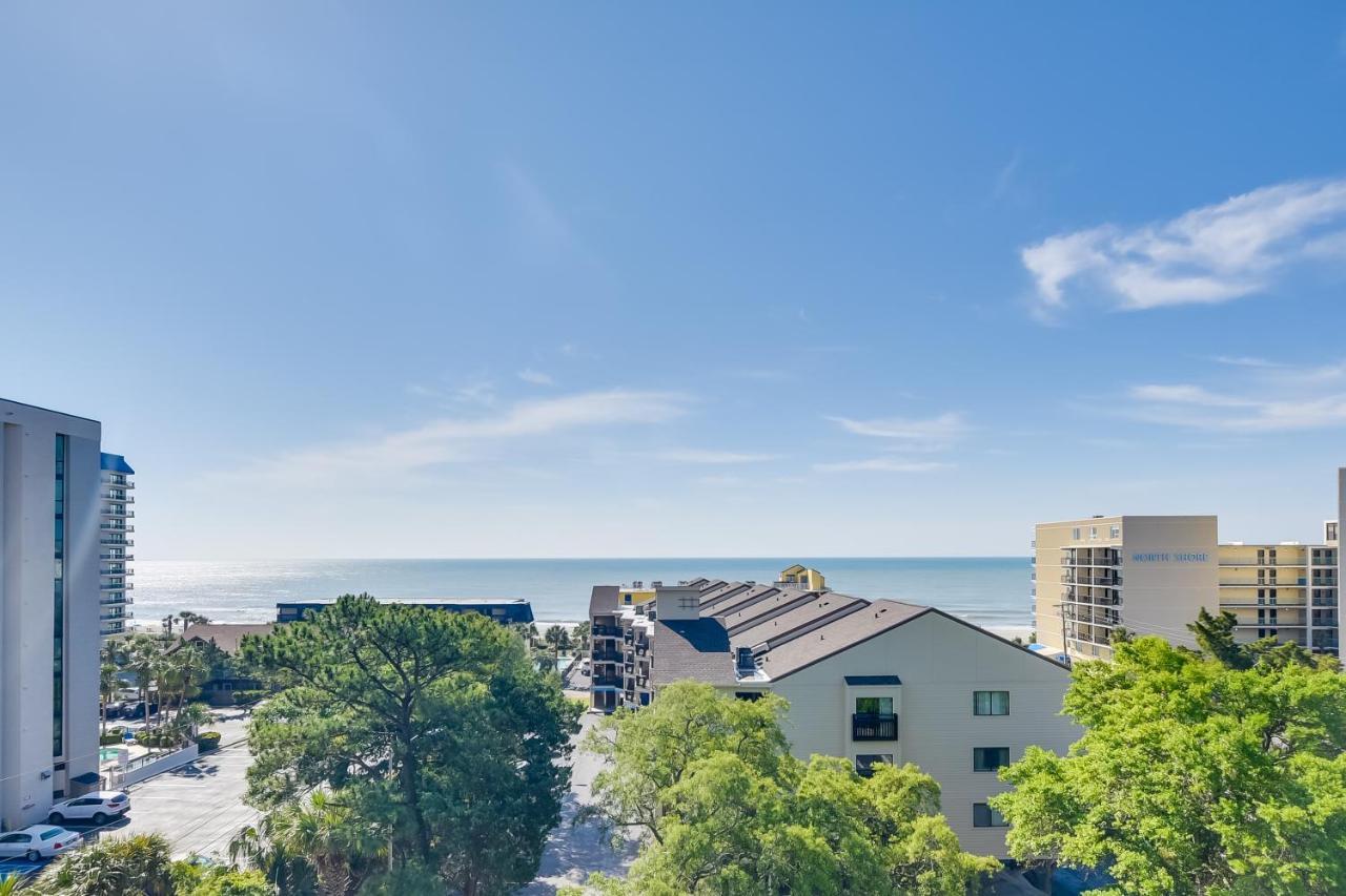 Myrtle Beach Condo With Ocean View And Pool Access! Екстериор снимка