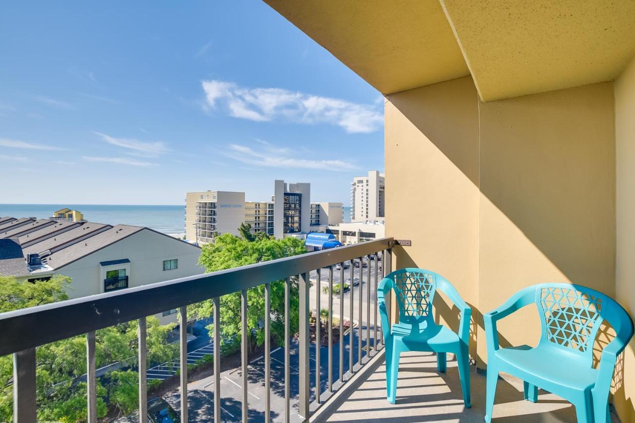 Myrtle Beach Condo With Ocean View And Pool Access! Екстериор снимка